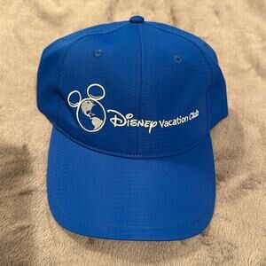 NWOT Blue Disney Vacation Club Member Hat